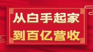 从白手起家到百亿营收,企业35年危机管理法则和幕后细节(17节)-知乎者也