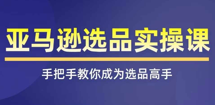 亚马逊选品实操课程，快速掌握亚马逊选品的技巧，覆盖亚马逊选品所有渠道-知乎者也