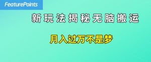 简单操作，每天50美元收入，搬运就是赚钱的秘诀【揭秘】-知乎者也