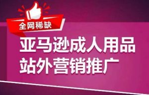 全网稀缺!亚马逊成人用品站外营销推广,教你引爆站外流量,开启爆单模式-知乎者也