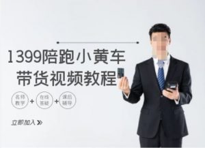 1399陪跑tiktok小黄车带货视频教程,tiktok跨境电商教程-知乎者也