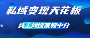 私域变现天花板,网课家教中介,只做渠道和流量,让大学生给你打工,0成本实现月入五位数【揭秘】-知乎者也