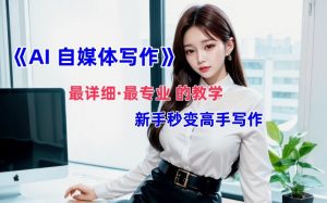 AI自媒体文章创作全网最详细教程,新手秒变写作高手,多方位发展-知乎者也