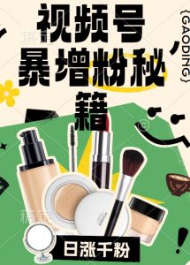视频号涨粉方法，暴力起号，一天涨粉1000+，当天开橱窗【揭秘】-知乎者也
