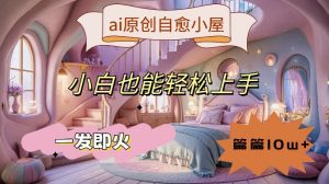 ai原创治愈小屋,小白也能轻松上手,一发即火,篇篇10w+【揭秘】-知乎者也