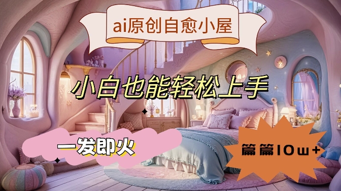 ai原创治愈小屋,小白也能轻松上手,一发即火,篇篇10w+【揭秘】-知乎者也