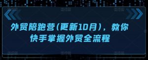 外贸陪跑营(更新10月),教你快手掌握外贸全流程-知乎者也