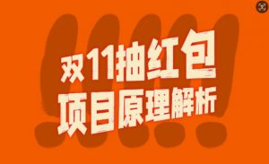 双11抽红包视频裂变项目【完整制作攻略】_长期的暴利打法-知乎者也
