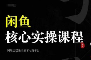 2024闲鱼核心实操课程,从养号、选品、发布、销售,教你做一个出单的闲鱼号-知乎者也