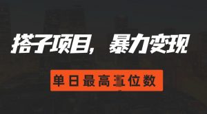 2024搭子玩法，0门槛，暴力变现，单日最高破四位数【揭秘】-知乎者也