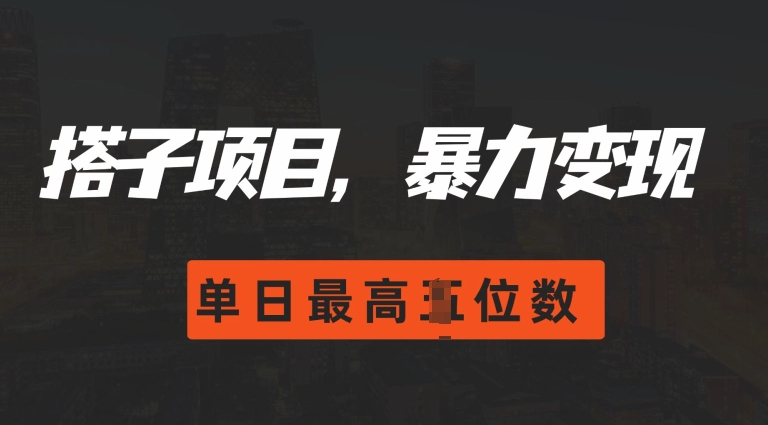 2024搭子玩法，0门槛，暴力变现，单日最高破四位数【揭秘】-知乎者也