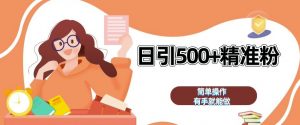 私域引流获客神器,全自动引流玩法日引 500+精准粉 加爆你的微信【揭秘】-知乎者也