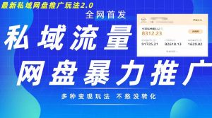 最新暴力私域网盘拉新玩法2.0,多种变现模式,并打造私域回流,轻松日入500+【揭秘】-知乎者也