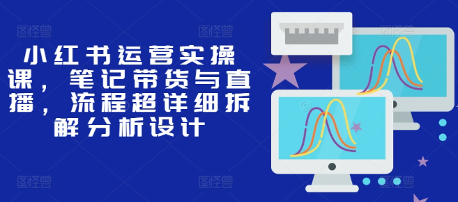 小红书运营实操课,笔记带货与直播,流程超详细拆解分析设计-知乎者也