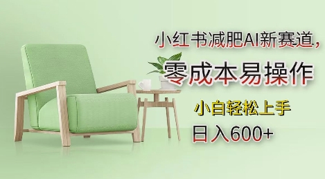 小红书减肥AI新赛道,零成本易操作,日入多张,小白轻松上手【揭秘】-知乎者也