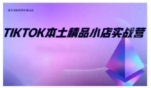 TikTok本土精品小店出海实战营,从入门到高阶,不止0-1!-知乎者也
