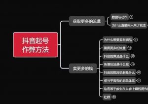 古木抖音起号作弊方法鱼塘起号,获取更多流量,卖更多的钱-知乎者也