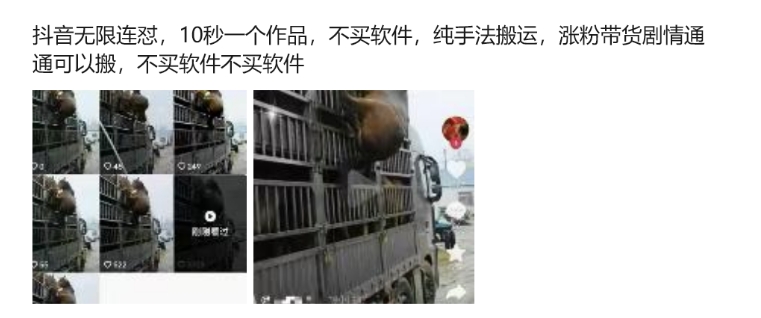 抖音无限连怼,10秒一个作品不买软件,纯手法搬运,涨粉带货剧情通通可以搬-知乎者也