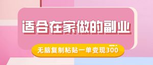 适合在家做的副业,小红书冷知识账号,无脑复制粘贴一单变现300-知乎者也