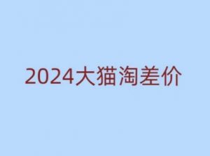 2024版大猫淘差价课程,新手也能学的无货源电商课程-知乎者也