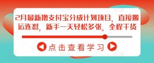 2月最新撸支付宝分成计划项目,直接搬运连怼,新手一天轻松多张,全程干货-知乎者也