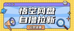 全网首发悟空网盘云真机自撸拉新项目玩法单机可挣10.20不等-知乎者也