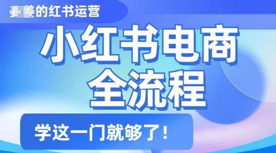 小红书电商全流程,精简易懂,从入门到精通,学这一门就够了-知乎者也