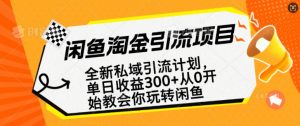 闲鱼淘金私域引流计划,从0开始玩转闲鱼,副业也可以挣到全职的工资-知乎者也