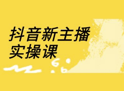 抖音新主播实操课，直播间流量运营线上实操课(18节)-知乎者也