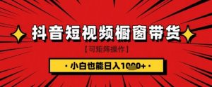 抖音短视频食品橱窗带货，小白轻松上手日入1k+【揭秘】-知乎者也