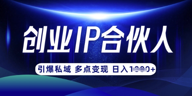 云帆·创业ip合伙人打造3.0,从0到1教你做网创,实现月入过W-知乎者也