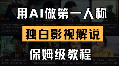 用AI做第一人称独白影视解说,手把手教学,保姆级教程-知乎者也