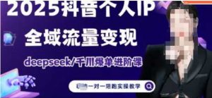 2025个人IP短视频带货(进阶版)全域流量变现,deepseek千川爆单进阶课-知乎者也