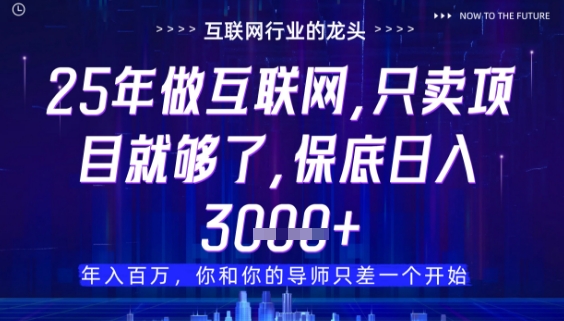 什么!25年你还在找项目做?风口早就变了,卖项目才是稳挣不赔【揭秘】-知乎者也