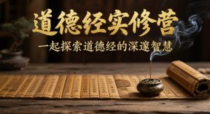 道德经实修营,一起探索道德经的深邃智慧-知乎者也