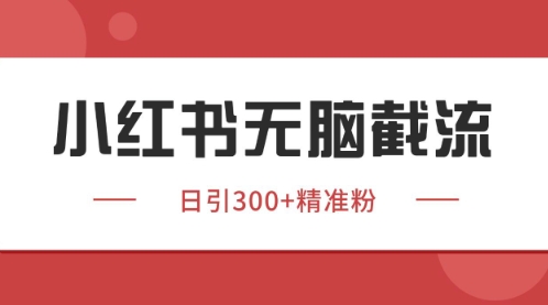 小红书只要你有同行就能获客,独家野路子获客玩法,暴力截流【揭秘】-知乎者也
