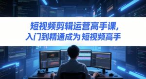 短视频剪辑运营高手课,入门到精通成为短视频高手-知乎者也