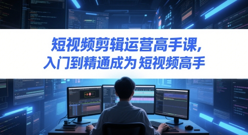短视频剪辑运营高手课,入门到精通成为短视频高手-知乎者也