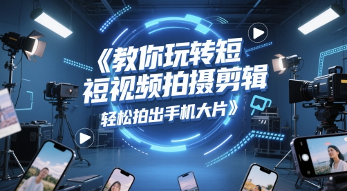 教你玩转短视频拍摄剪辑,轻松拍出手机大片-知乎者也