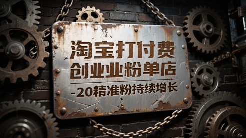 淘宝打付费创业粉单店每天稳定10-20精准粉持续增长【揭秘】-知乎者也