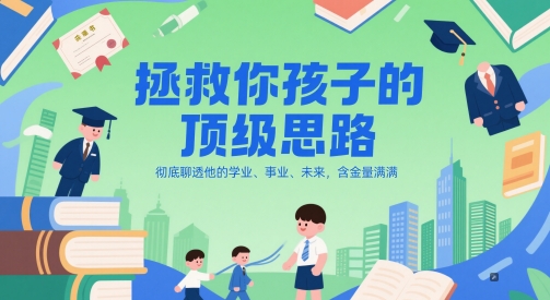 付费文章:拯救你孩子的顶级思路,彻底聊透他的学业、事业、未来,含金量满满-知乎者也