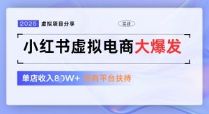 小红书虚拟电商项目，平台大力免费流量扶持，低门槛1拖3玩法-知乎者也