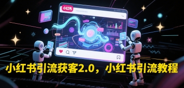 小红书引流获客2.0,小红书引流教程-知乎者也