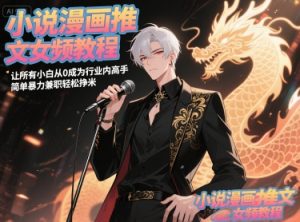 小说漫画推文女频教程，让所有小白从0成为行业内高手，简单暴力兼职轻松挣米-知乎者也