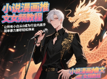 小说漫画推文女频教程,让所有小白从0成为行业内高手,简单暴力兼职轻松挣米-知乎者也