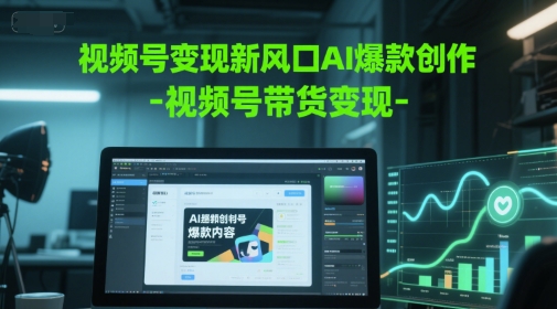 视频号变现新风口AI爆款创作-视频号带货变现-知乎者也