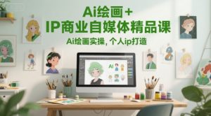 Ai绘画+IP商业自媒体精品课,Ai绘画实操,个人ip打造-知乎者也