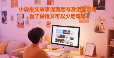 小说推文故事混剪起号及运营思路，看了做推文可以少走弯路-知乎者也