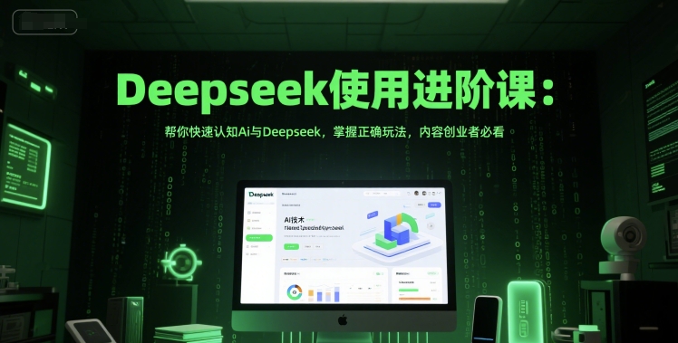 Deepseek使用进阶课:帮你快速认知Ai与Deepseek,掌握正确玩法,内容创业者必看-知乎者也