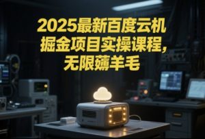 2025最新百度云机掘金项目实操课程单窗口保底5-10元月收益单窗口150+【揭秘】-知乎者也